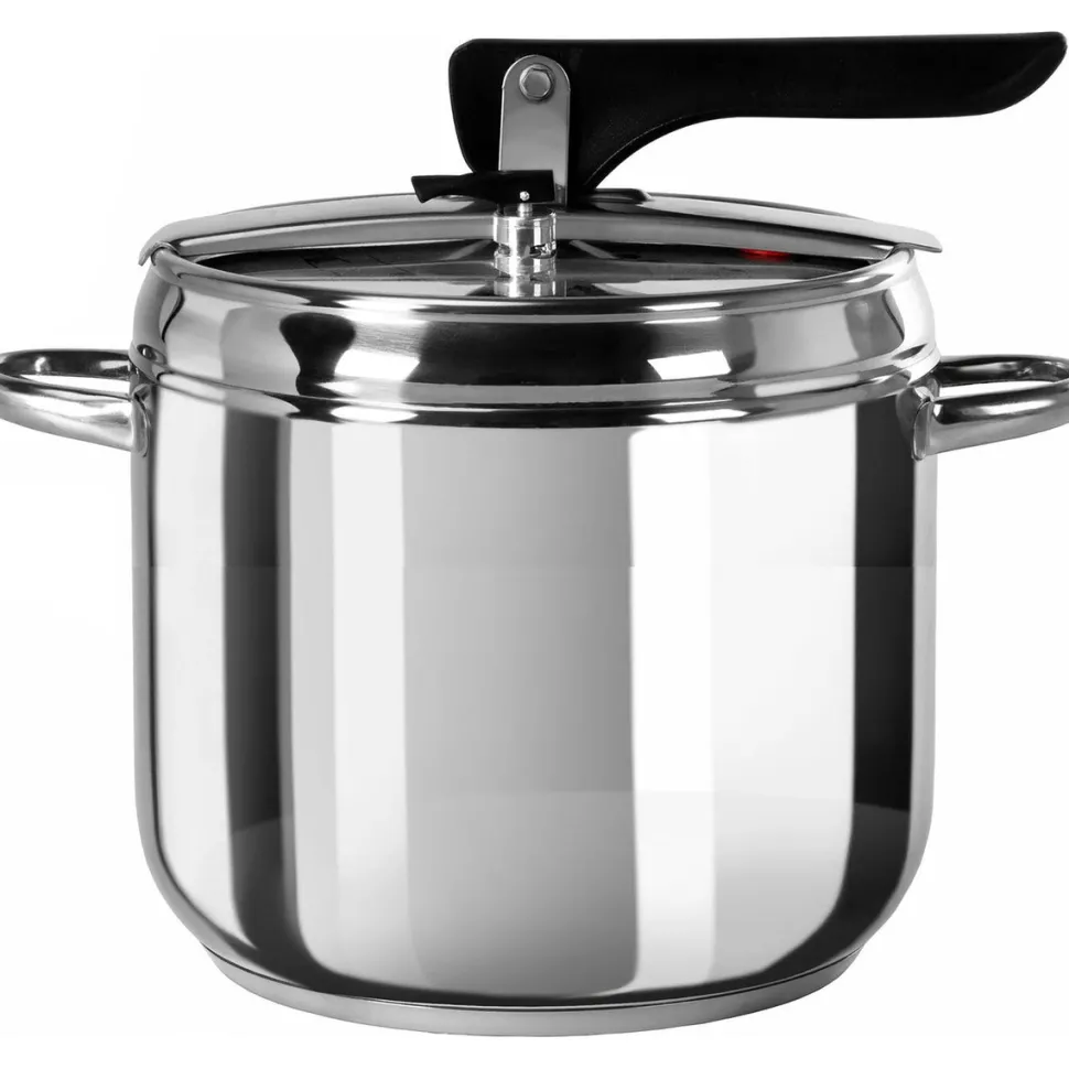 Pentola a pressione in acciaio inox Matilde 7 litri diametro 22 cm