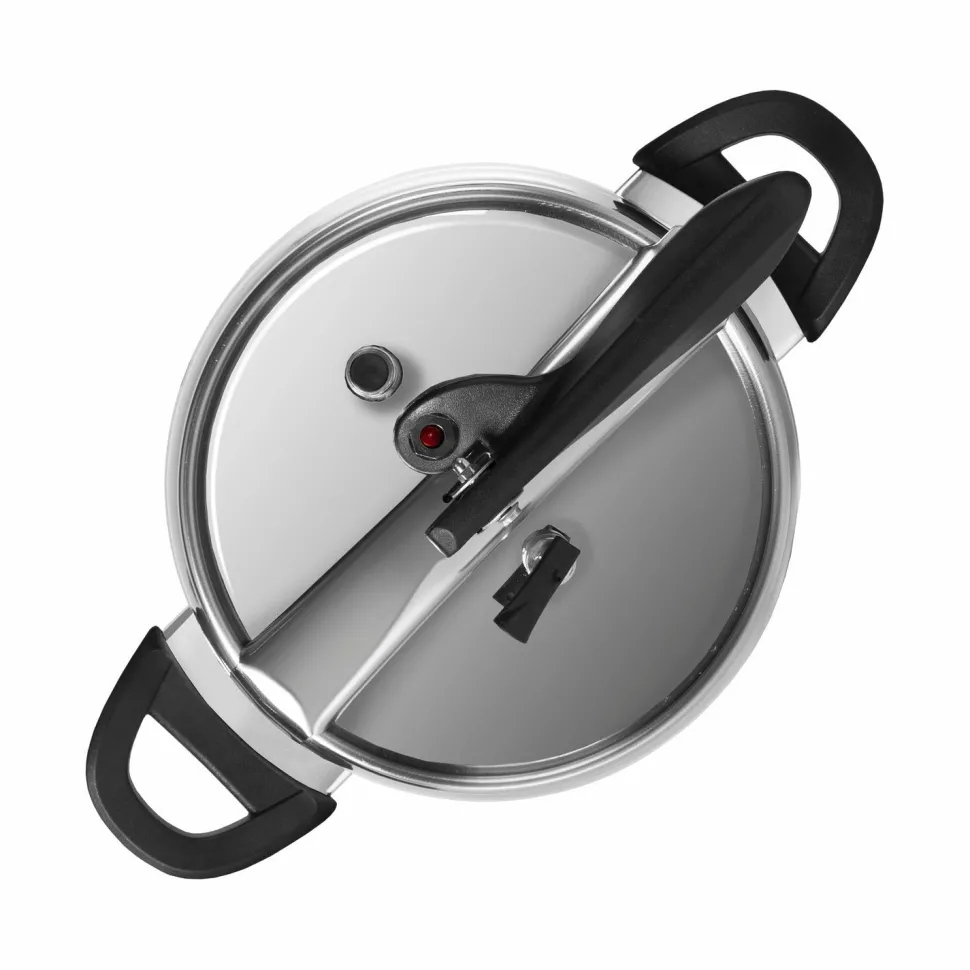 Pentola a pressione in acciaio inox Veronique 6 litri diametro 22 cm