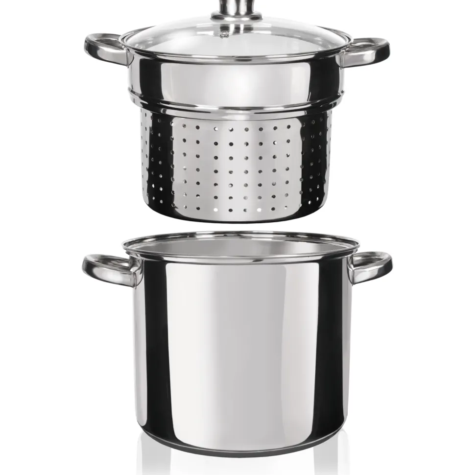 Pentola Cuocipasta in acciaio Inox PastaExpress diametro 24 cm