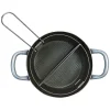 Pentola Multiuso con Doppio Cestello Divisorio in Alluminio diametro 20 cm