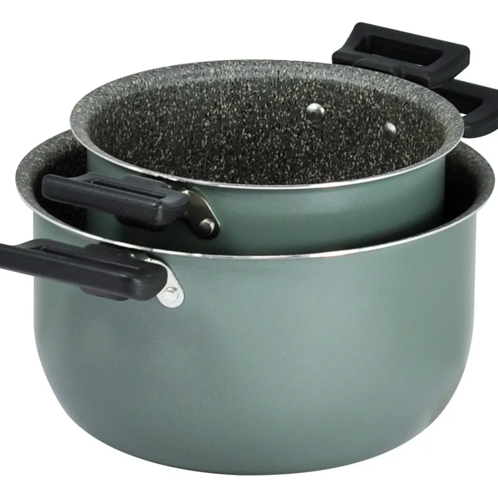 Pentola set 2 pezzi Linea Jet diametro 16/20 cm