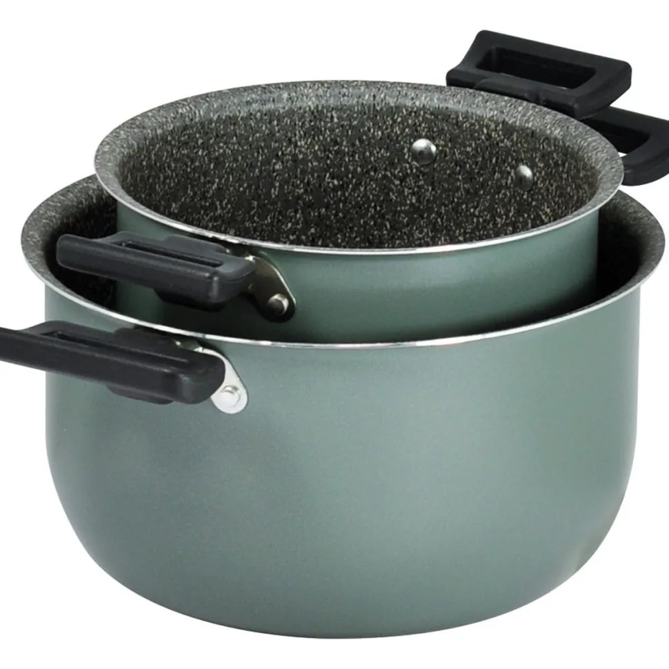 Pentola set 2 pezzi Linea Jet diametro 16/20 cm