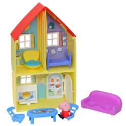Peppa Pig La Casa di Peppa Pig Playset con Accessori e Personaggio