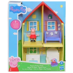 Peppa Pig La Casa di Peppa Pig Playset con Accessori e Personaggio