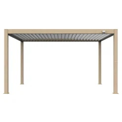 Pergola Bioclimatica Atena 120 Effetto Legno 3x4
