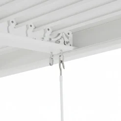 Pergola Bioclimatica in Alluminio Bianca 3x3 metri