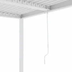 Pergola Bioclimatica in Alluminio Bianca 3x4 metri
