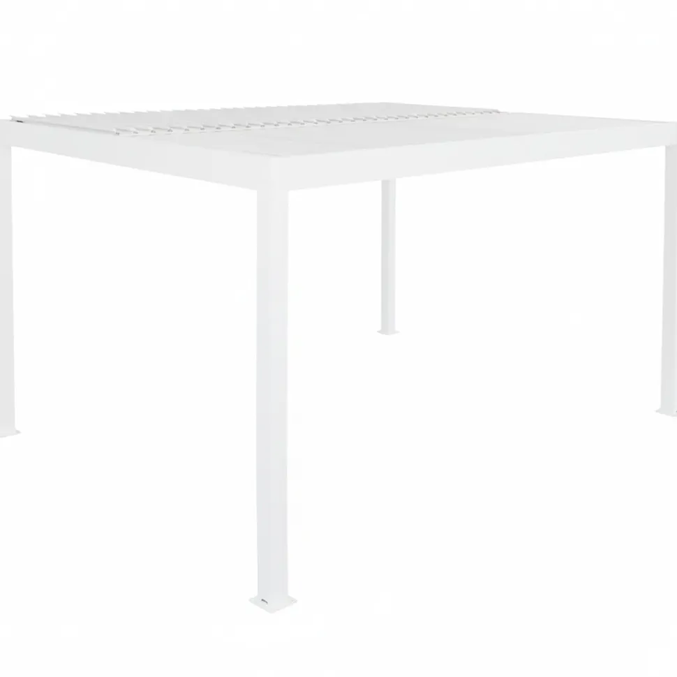 Pergola Bioclimatica in Alluminio Bianca 3x4 metri