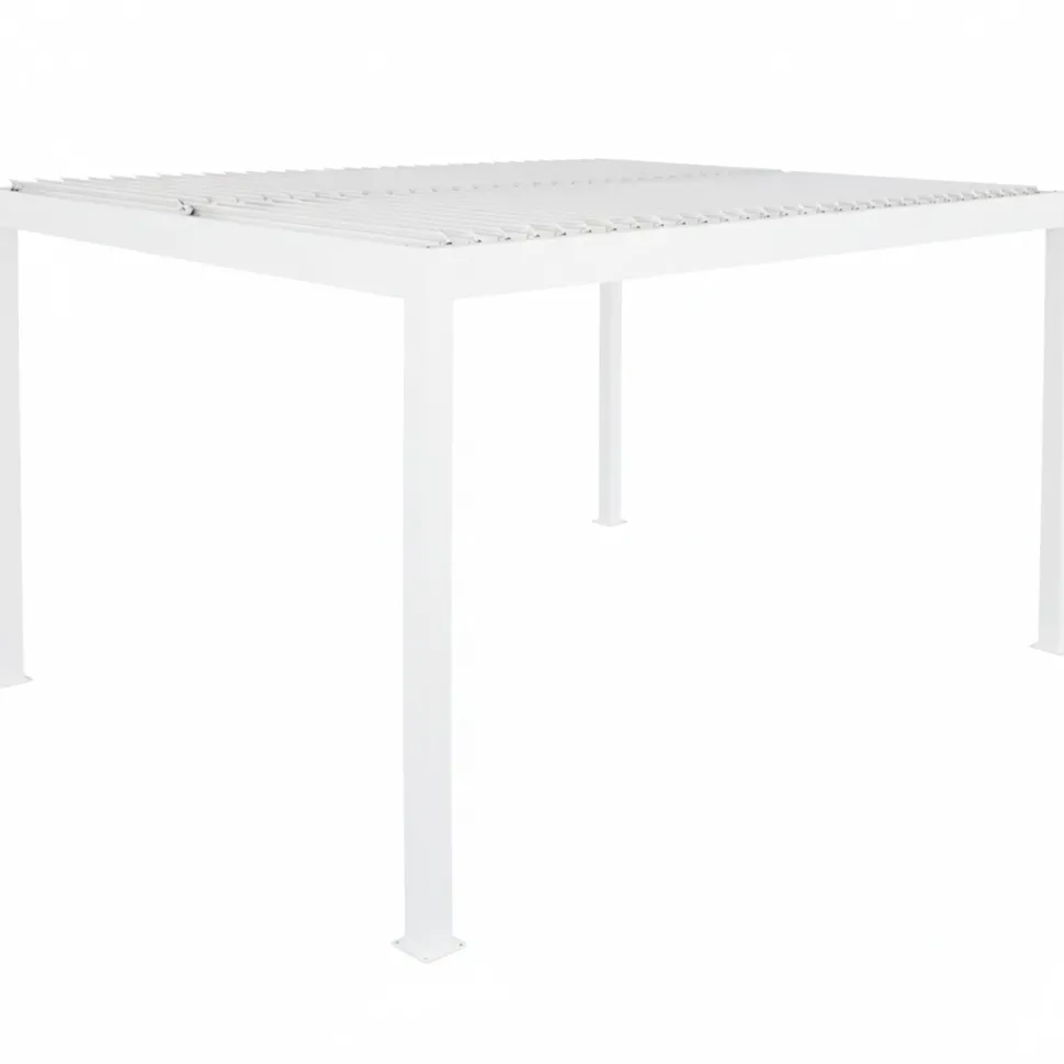 Pergola Bioclimatica in Alluminio Bianca 3x4 metri