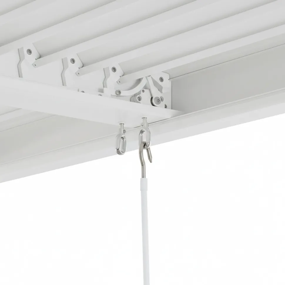 Pergola Bioclimatica in Alluminio Bianca 3x4 metri