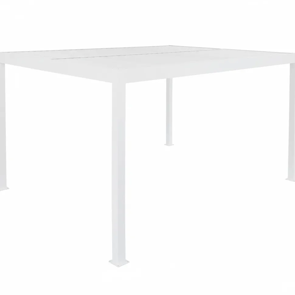 Pergola Bioclimatica in Alluminio Bianca 3x4 metri