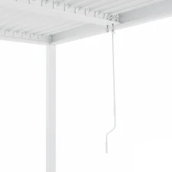 Pergola Bioclimatica in Alluminio Bianca 3x6 metri