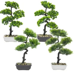 Pianta artificiale Bonsai in vaso