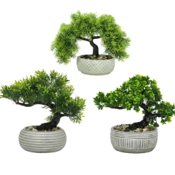 Pianta artificiale Bonsai in vaso