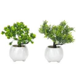 Pianta artificiale Bonsai in vaso