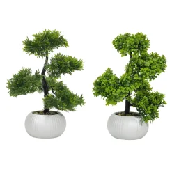 Pianta artificiale Bonsai in vaso