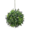 Pianta artificiale Bosso Lavanda diametro 23 cm