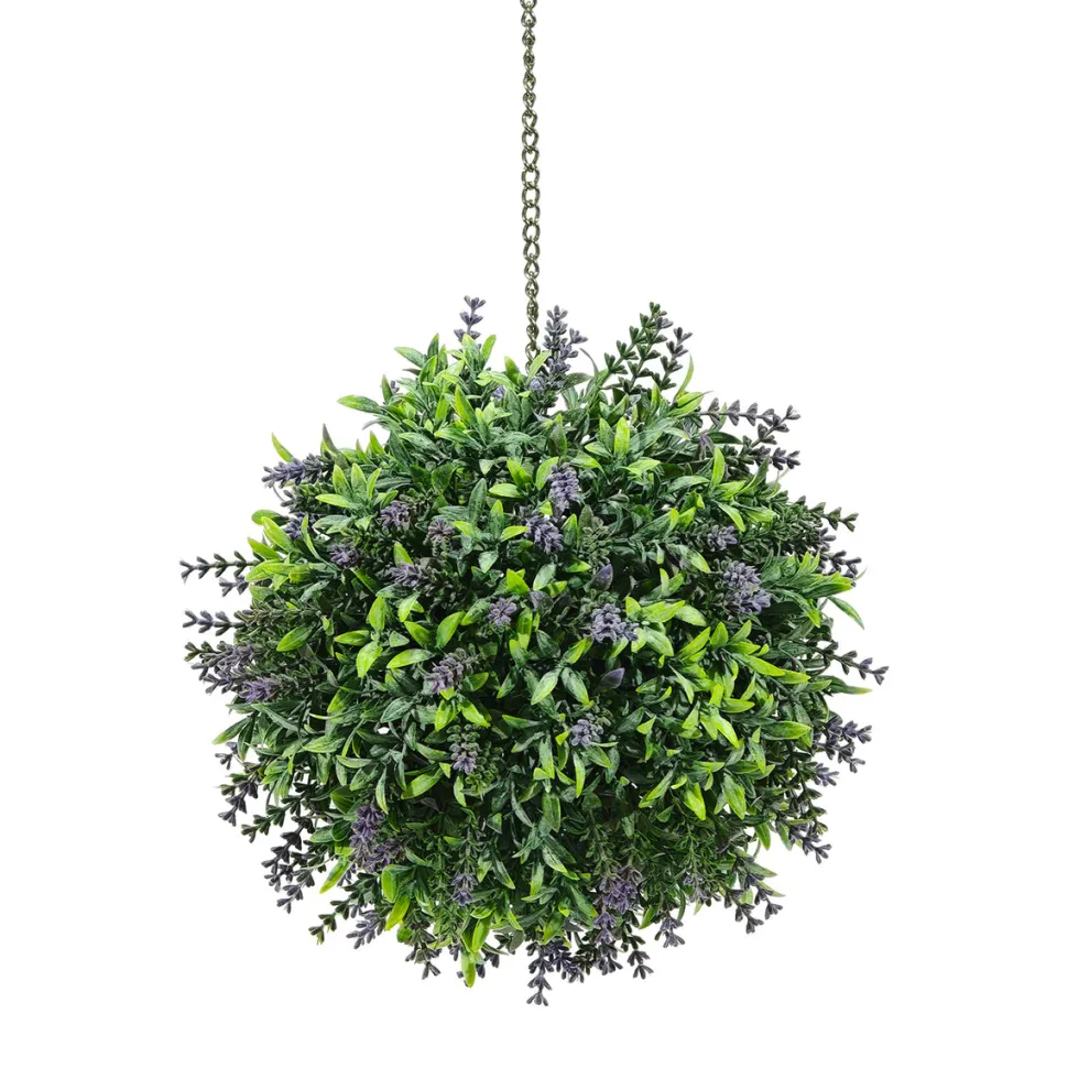 Pianta artificiale Bosso Lavanda diametro 23 cm