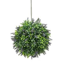 Pianta artificiale Bosso Lavanda diametro 23 cm