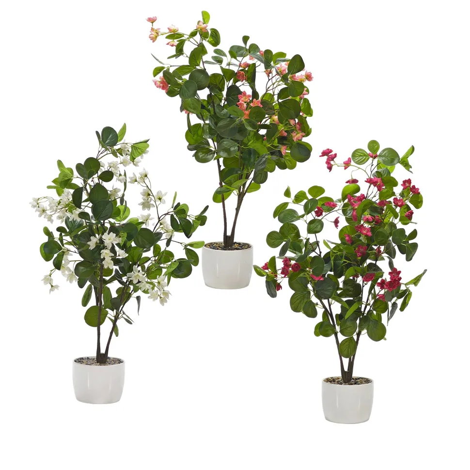 Pianta Artificiale Bougainvillea in vaso