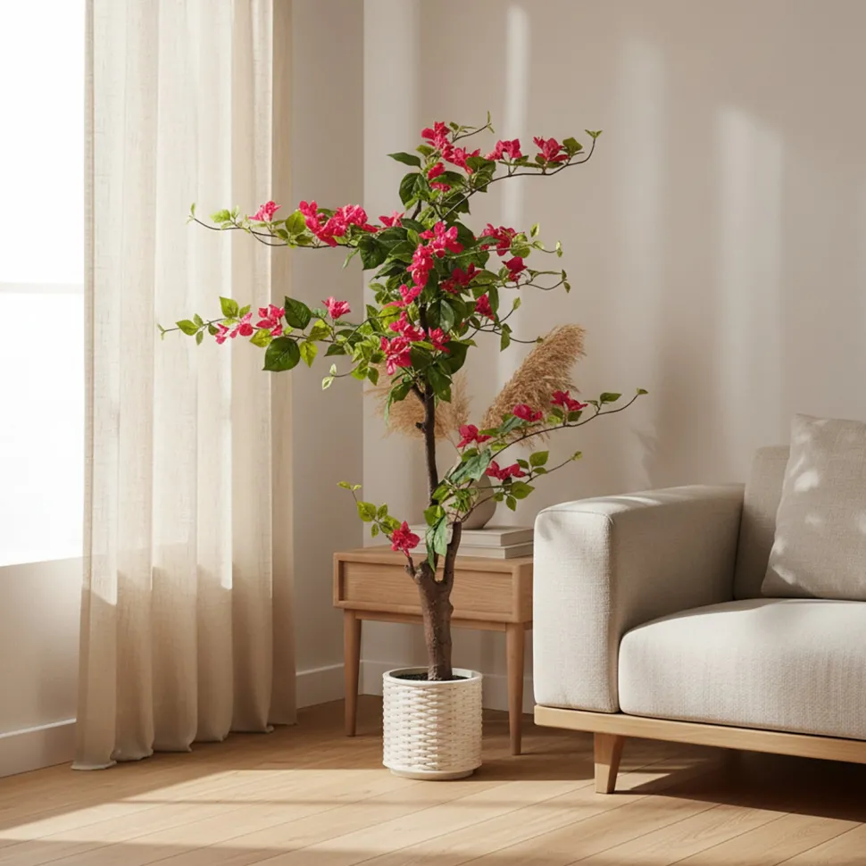 Pianta Artificiale Bougainvillea in vaso