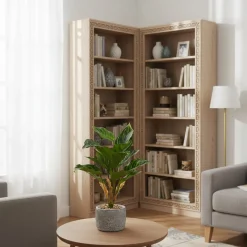 Pianta artificiale Dieffenbachia in vaso