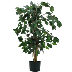 Pianta artificiale Ficus in vaso h90 cm