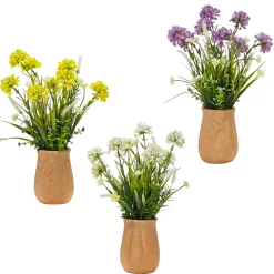 Pianta artificiale in vaso