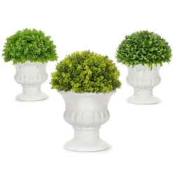 Pianta artificiale in vaso h22 cm diametro 17 cm