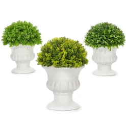Pianta artificiale in vaso h22 cm diametro 17 cm