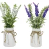 Pianta artificiale Lavanda in vaso