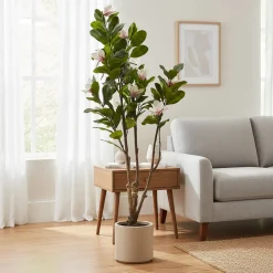 Pianta Artificiale Magnolia in vaso