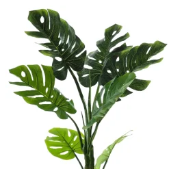 Pianta artificiale Monstera deliciosa in vaso h130 cm