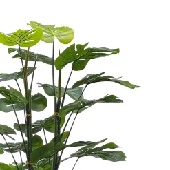 Pianta Artificiale Monstera Deliciosa in vaso