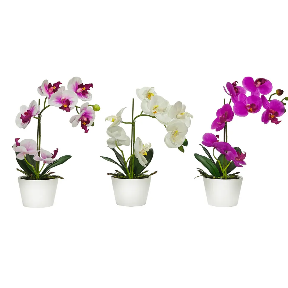 Pianta artificiale Orchidea in vaso
