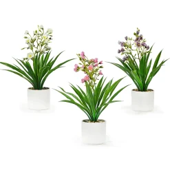 Pianta artificiale Orchidea in vaso