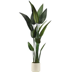 Pianta artificiale Strelitzia Nicolai in vaso