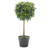 Pianta Artificiale Topiary Lavanda in vaso