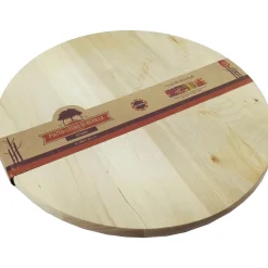 Piatto tondo girevole in legno di betulla diametro 40 cm