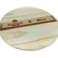 Piatto tondo girevole in legno di betulla diametro 50 cm