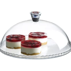 Piatto Torta in vetro con campana Linea Patisserie diametro 32 cm