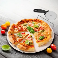Pietra refrattaria per pizza con taglia pizza