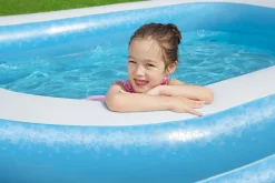 Piscina Family gonfiabile rettangolare a 2 anelli