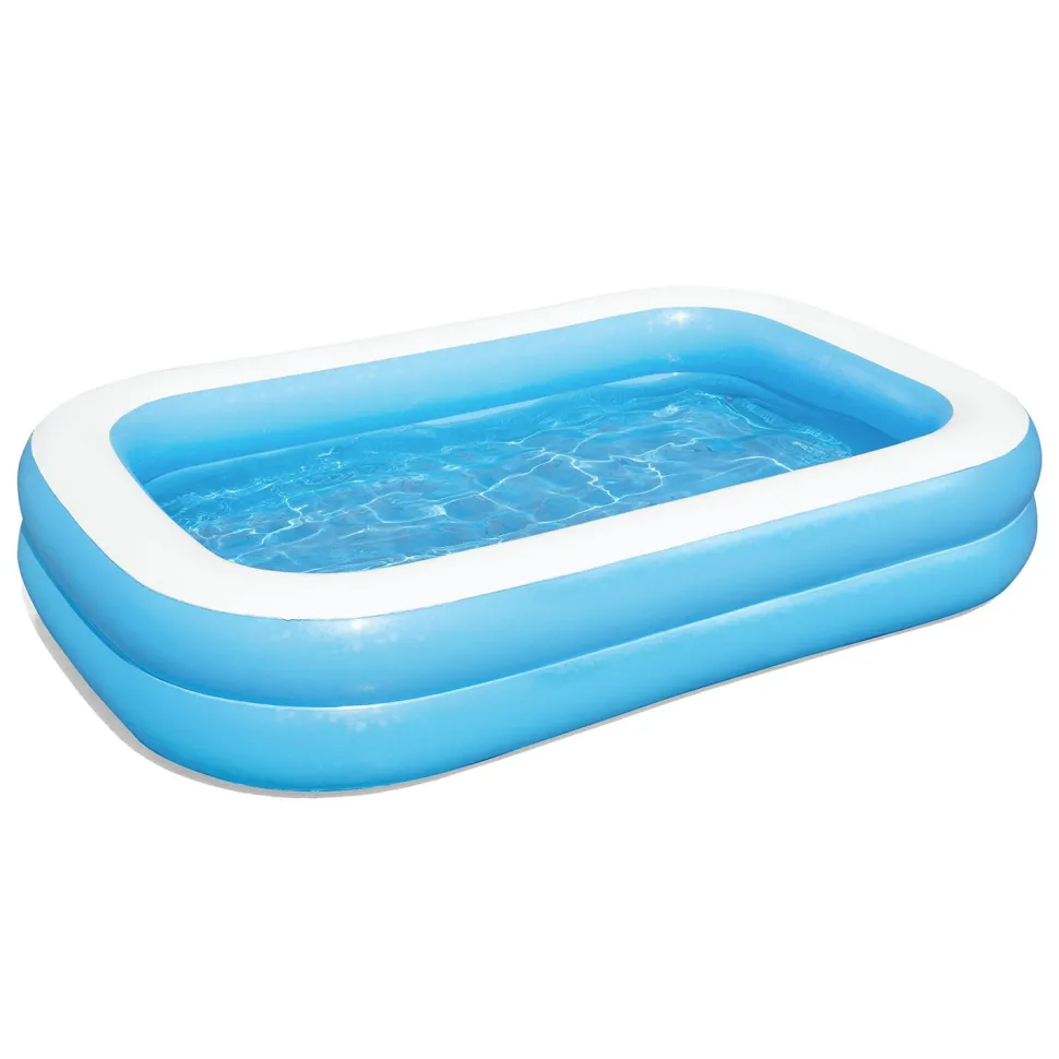 Piscina Family gonfiabile rettangolare a 2 anelli