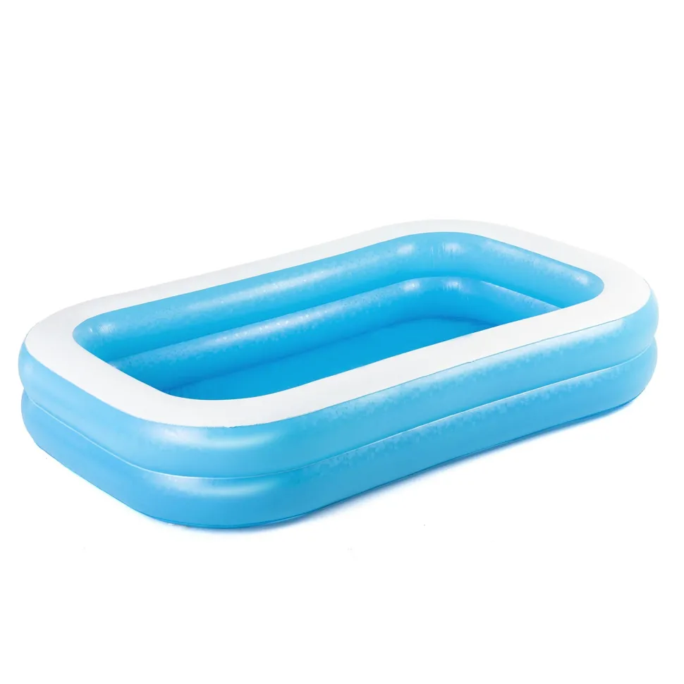 Piscina Family gonfiabile rettangolare a 2 anelli