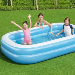 Piscina Family gonfiabile rettangolare a 2 anelli