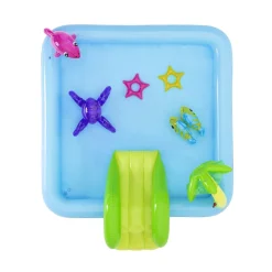 Piscina Parco Giochi Gonfiabile Fantastic Aquarium 239x206 cm