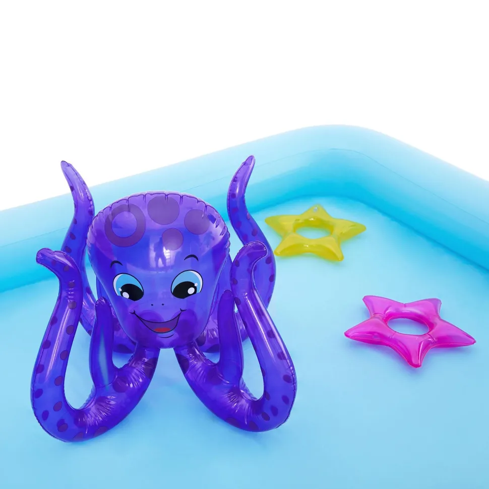 Piscina Parco Giochi Gonfiabile Fantastic Aquarium 239x206 cm