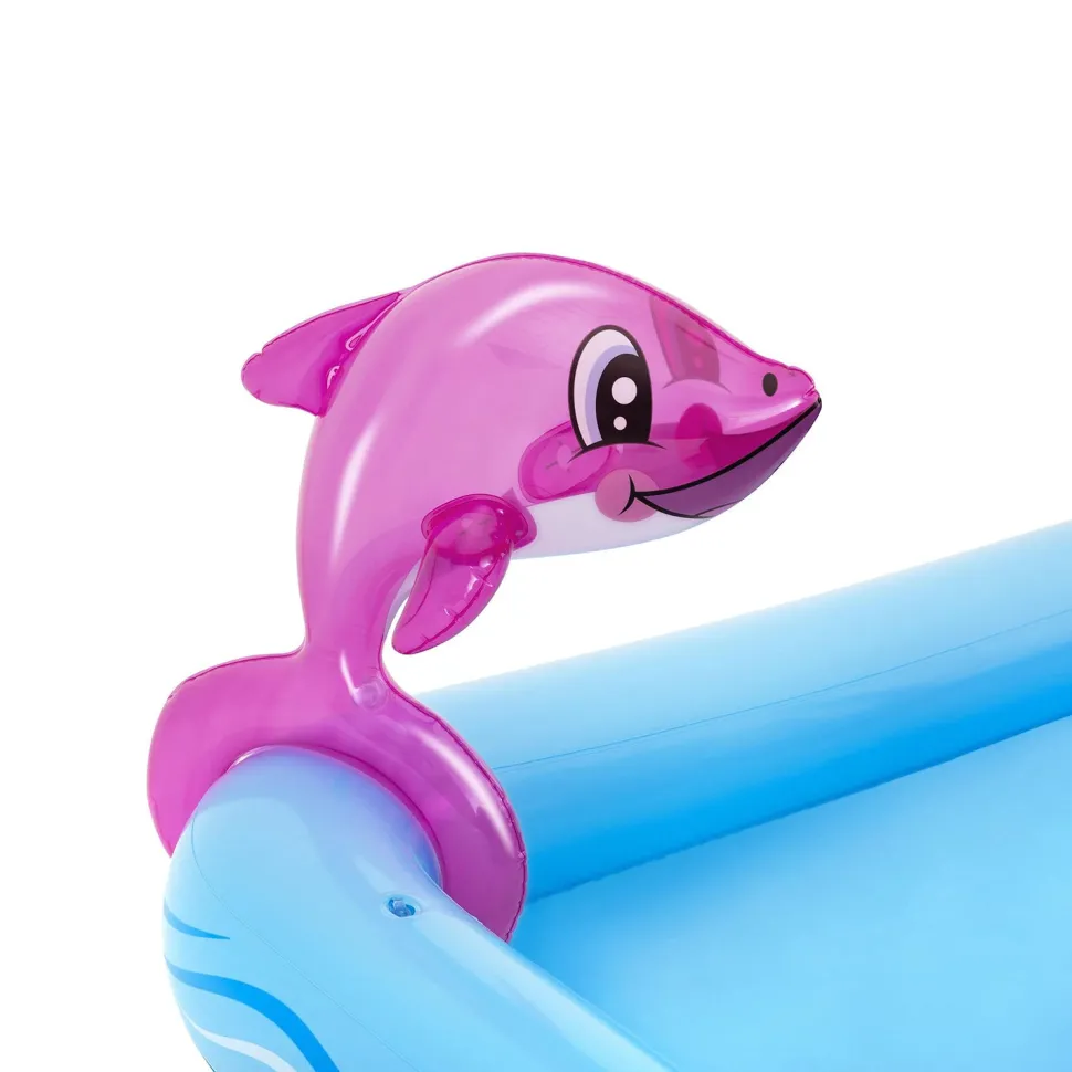 Piscina Parco Giochi Gonfiabile Fantastic Aquarium 239x206 cm
