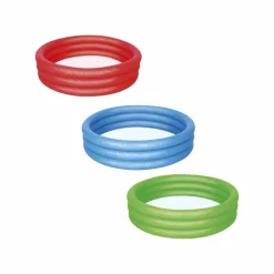 Piscina per bambini 3 anelli diametro 122 cm
